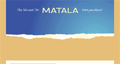Desktop Screenshot of matala.nl