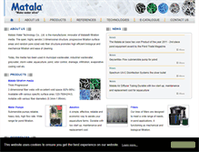 Tablet Screenshot of matala.com.tw